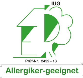 [Translate to Czech:] Logo Allergiker-geeignet